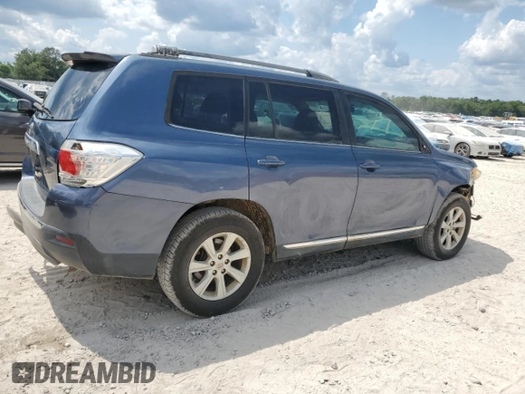 2013 Toyota Highlander with VIN 5TDZA3EH7DS041247, listed as a Copart auction lot 54598755 with 143,619 mi miles and Salvage Title. Bid and sale history available at DreamBid. Image 3.