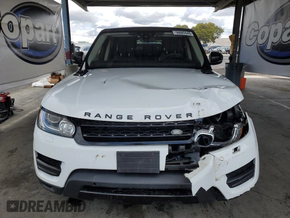 2017 Land Rover Range Rover Sport SE with VIN SALWG2FV7HA141831, listed as a Copart auction lot 56685545 with 61,361 mi miles and Salvage title. Bid and sale history available at DreamBid. Image 5.
