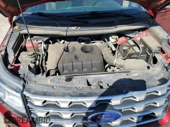 2016 Ford Explorer XLT z VIN 1FM5K8DH1GGD24005, wystawiony jako Copart lot #48669835 z przebiegiem 122 396 mil mil oraz Szkoda całkowita • Salvage title. Historia ofert i sprzedaży dostępna na DreamBid. Obrazek 12.