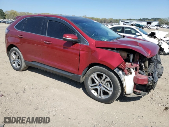 2016 Ford Edge Titanium with VIN 2FMPK3K96GBB22503, listed as a Copart auction lot 50752915 with 170,633 mi miles and Clean Title. Bid and sale history available at carsss.com. Image 4.