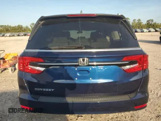 2024 Honda Odyssey EX-L with VIN 5FNRL6H63RB042753, listed as a Copart auction lot 65665724 with Not Provided miles and Salvage Title. Bid and sale history available at DreamBid. Image 6.