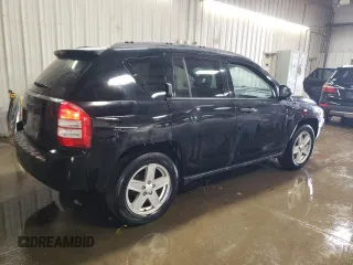 2007 Jeep Compass Sport with VIN 1J8FF47W87D389993, listed as a Copart auction lot 46369205 with 100,740 mi miles and Salvage Title. Bid and sale history available at carsss.com. Image 3.