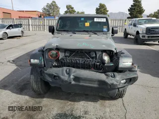 2022 Jeep Wrangler Unlimited Sport with VIN 1C4HJXDN9NW163815, listed as a Copart auction lot 41976415 with 48,078 mi miles and Salvage title. Bid and sale history available at DreamBid. Image 5.