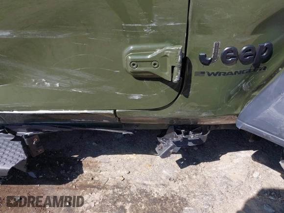 2023 Jeep Wrangler Sport S with VIN 1C4HJXDN0PW695795, listed as a IAAI auction lot 41974691 with 32,734 mi miles and . Bid and sale history available at DreamBid. Image 19.