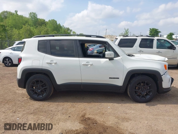 2020 Jeep Renegade Latitude with VIN ZACNJABB7LPL02453, listed as a IAAI auction lot 42276414 with 52,733 mi miles and . Bid and sale history available at DreamBid. Image 13.