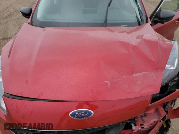 2022 Ford Escape SE with VIN 1FMCU0G67NUB58780, listed as a Copart auction lot 58712475 with 22,877 mi miles and Salvage title. Bid and sale history available at DreamBid. Image 12.