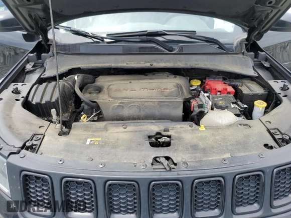 2021 Jeep Compass Latitude with VIN 3C4NJCBB2MT539201, listed as a Copart auction lot 58325985 with 94,170 mi miles and Salvage title. Bid and sale history available at DreamBid. Image 12.