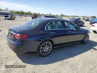 2022 Mercedes-Benz E-Class E 350 with VIN W1KZF8DB9NB025609, listed as a Copart auction lot 51871445 with 65,539 mi miles and Salvage Title. Bid and sale history available at carsss.com. Image 3.