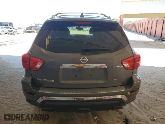 2019 Nissan Pathfinder S с VIN 5N1DR2MN5KC587088, выставлен на аукционе Copart как лот 56762325 с пробегом 62 990 миль миль и Чистый • Clean title. История ставок и продаж доступна на DreamBid. Изображение 6.