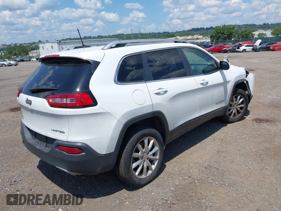 2016 Jeep Cherokee Limited с VIN 1C4PJMDS9GW228729, выставлен на аукционе IAAI как лот 42742152 с пробегом 70 845 миль миль и . История ставок и продаж доступна на DreamBid. Изображение 4.