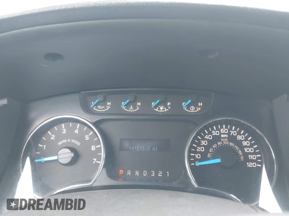 2014 Ford F-150 XL with VIN 1FTEX1CM0EKF80495, listed as a IAAI auction lot 42014592 with 141,213 mi miles. Bid and sale history available at carsss.com. Image 7.