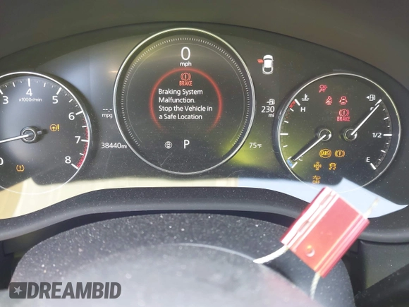 2021 Mazda CX-30 S with VIN 3MVDMAAL8MM262452, listed as a IAAI auction lot 42411325 with 38,440 mi miles and . Bid and sale history available at DreamBid. Image 7.