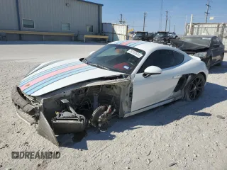 2017 Porsche 718 Cayman z VIN WP0AA2A81HS270467, wystawiony jako Copart lot #78259554 z przebiegiem Nie podano mil oraz Szkoda całkowita • Salvage title. Historia ofert i sprzedaży dostępna na DreamBid. Obrazek 1.
