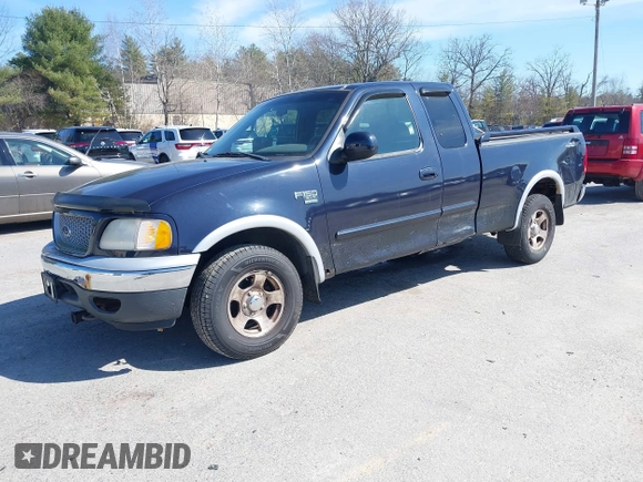 2001 Ford F-150 XL with VIN 2FTRX18L01CA83673, listed as a IAAI auction lot 41943618 with 130,717 mi miles. Bid and sale history available at carsss.com. Image 2.