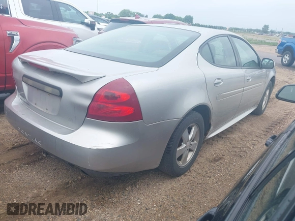 2008 Pontiac Grand Prix with VIN 2G2WP552581192565, listed as a IAAI auction lot 42337791 with 212,132 mi miles and . Bid and sale history available at DreamBid. Image 4.