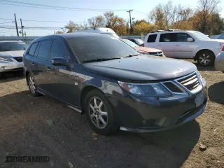 2010 Saab 9-3 with VIN YS3FA5CY1A1617899, listed as a Copart auction lot 76244034 with 120,150 mi miles and Salvage Title. Bid and sale history available at carsss.com. Image 4.