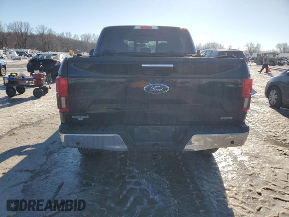 2020 Ford F-150 XL with VIN 1FTEW1E40LKD19946, listed as a Copart auction lot 88269985 with 137,622 mi miles and Salvage title. Bid and sale history available at DreamBid. Image 6.