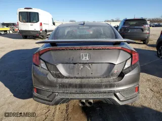 2018 Honda Civic Si Coupe with VIN 2HGFC3A51JH753130, listed as a Copart auction lot 83599594 with 68,562 mi miles and Salvage Title. Bid and sale history available at carsss.com. Image 6.