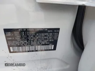 2021 Subaru Ascent Premium z VIN 4S4WMAFDXM3421268, wystawiony jako IAAI lot #42423103 z przebiegiem 64 087 mil mil oraz . Historia ofert i sprzedaży dostępna na DreamBid. Obrazek 9.