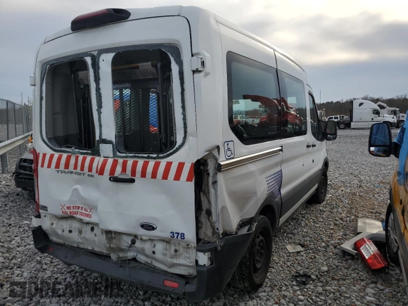 2019 Ford Transit Passenger XL with VIN 1FMZK1CM8KKA11997, listed as a Copart auction lot 86796554 with 165,403 mi miles and Non repairable. Bid and sale history available at DreamBid. Image 3.