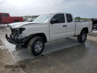 2022 Toyota Tacoma SR with VIN 3TYRX5GN5NT054985, listed as a Copart auction lot 61543585 with 48,098 mi miles and Non repairable. Bid and sale history available at DreamBid. Image 1.