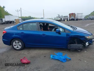 2013 Honda Civic LX with VIN 2HGFB2F55DH603354, listed as a IAAI auction lot 42154981 with 150,007 mi miles and . Bid and sale history available at DreamBid. Image 13.
