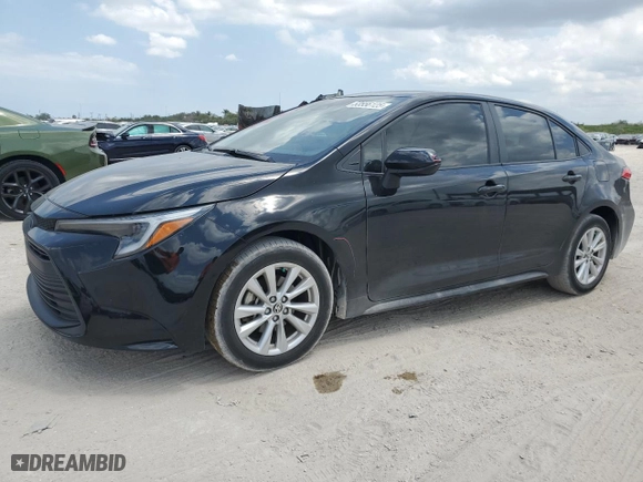 2024 Toyota Corolla Hybrid LE with VIN JTDBCMFEXR3034744, listed as a Copart auction lot 53556125 with 13,436 mi miles and Salvage Title. Bid and sale history available at carsss.com. Image 1.