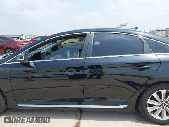 2017 Hyundai Sonata Sport with VIN 5NPE34AFXHH594862, listed as a IAAI auction lot 41952123 with 102,706 mi miles. Bid and sale history available at carsss.com. Image 15.