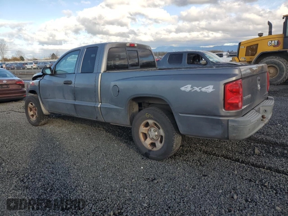2005 Dodge Dakota ST with VIN 1D7HW22K45S270278, listed as a Copart auction lot 85540104 with 90,707 mi miles and Salvage Title. Bid and sale history available at DreamBid. Image 2.