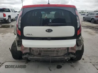 2017 Kia Soul + with VIN KNDJP3A52H7446245, listed as a Copart auction lot 52101315 with 73,666 mi miles and Salvage Title. Bid and sale history available at carsss.com. Image 6.