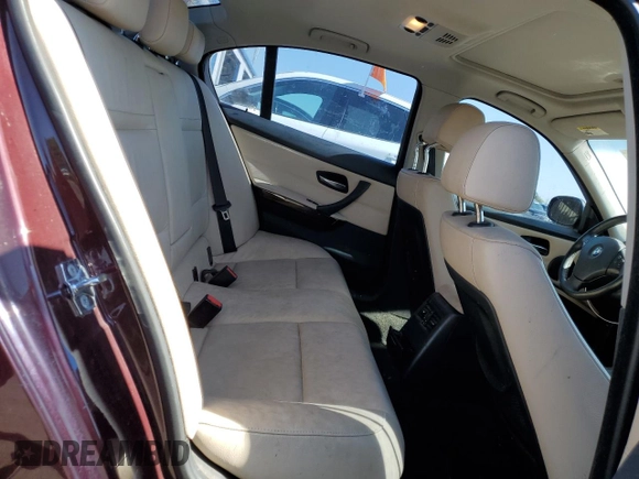 2009 BMW 3 Series 328i xDrive with VIN WBAPK73589A451495, listed as a Copart auction lot 61677195 with 113,144 mi miles and Salvage title. Bid and sale history available at DreamBid. Image 10.