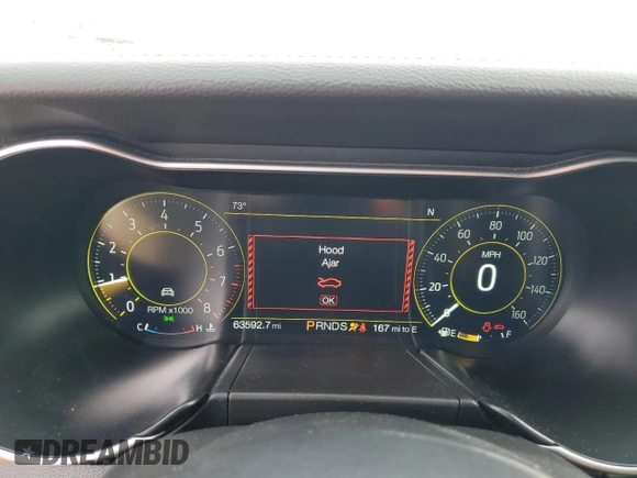 2018 Ford Mustang EcoBoost Premium with VIN 1FATP8UH2J5155828, listed as a Copart auction lot 48230705 with 63,592 mi miles and Salvage Title. Bid and sale history available at carsss.com. Image 9.