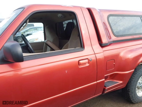 1998 Ford Ranger XLT with VIN 1FTYR11X7WPB02860, listed as a IAAI auction lot 41714168 with 90,617 mi miles. Bid and sale history available at carsss.com. Image 14.