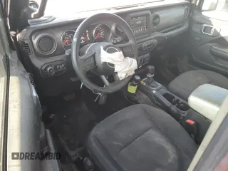 2021 Jeep Wrangler Sport S with VIN 1C4HJXAG0MW757004, listed as a Copart auction lot 86211284 with 51,050 mi miles and Salvage Title. Bid and sale history available at DreamBid. Image 8.