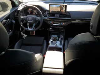 2025 Audi SQ5 Premium Plus with VIN WA1B4AFY6S2036938, listed as a Copart auction lot 88290625 with 449 mi miles and Salvage Title. Bid and sale history available at DreamBid. Image 8.