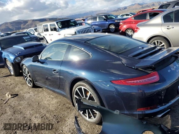 2015 Porsche 911 Carrera with VIN WP0AA2A94FS106247, listed as a Copart auction lot 41905194 with 26,028 mi miles. Bid and sale history available at carsss.com. Image 2.
