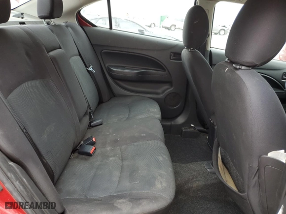 2019 Mitsubishi Mirage G4 ES with VIN ML32F3FJ7KHF15662, listed as a Copart auction lot 49970625 with 76,293 mi miles and Salvage Title. Bid and sale history available at carsss.com. Image 10.