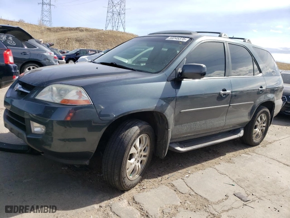 2003 Acura MDX Touring Pkg RES w/Navigation System with VIN 2HNYD18963H510265, listed as a Copart auction lot 50245375 with 263,323 mi miles and Clean Title. Bid and sale history available at carsss.com. Image 1.