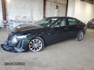 2020 Cadillac CT5 Premium Luxury with VIN 1G6DT5RKXL0132572, listed as a Copart auction lot 45916095 with 30,636 mi miles and Salvage Title. Bid and sale history available at carsss.com. Image 1.