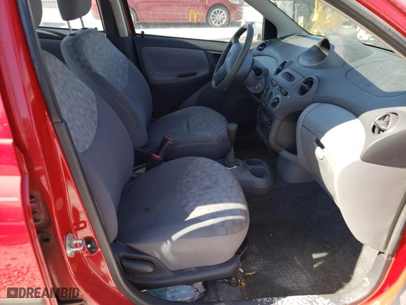 2001 Toyota ECHO with VIN JTDBT123310106540, listed as a Copart auction lot 82857873 with 199,518 mi miles and Salvage Title. Bid and sale history available at carsss.com. Image 5.
