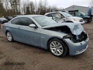 2007 BMW 3 Series 335i with VIN WBAWB73587P036795, listed as a Copart auction lot 80897634 with Not Provided miles and Salvage Title. Bid and sale history available at carsss.com. Image 4.