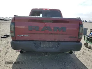 2018 Ram 1500 Rebel with VIN 1C6RR7YT7JS204411, listed as a Copart auction lot 60595855 with 333,333 mi miles and Clean title. Bid and sale history available at DreamBid. Image 6.
