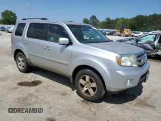 2011 Honda Pilot EX with VIN 5FNYF3H49BB006300, listed as a Copart auction lot 53062725 with 283,998 mi miles and Clean Title. Bid and sale history available at carsss.com. Image 4.