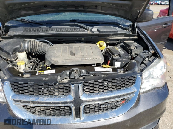 2015 Dodge Grand Caravan SXT with VIN 2C4RDGCG8FR584983, listed as a Copart auction lot 49457795 with 119,003 mi miles and Clean Title. Bid and sale history available at DreamBid. Image 11.