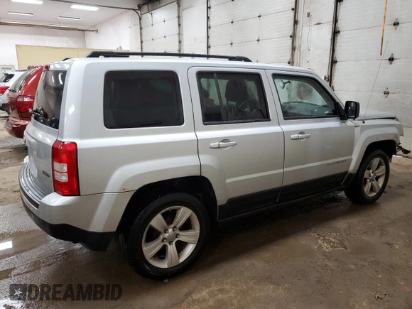 2012 Jeep Patriot with VIN 1C4NJPAB5CD558435, listed as a Copart auction lot 69703064 with 218,420 mi miles and Clean title. Bid and sale history available at DreamBid. Image 3.