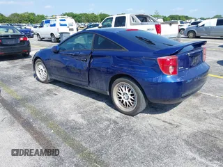 2004 Toyota Celica GT with VIN JTDDR32T840174422, listed as a IAAI auction lot 41953483 with 147,536 mi miles and . Bid and sale history available at DreamBid. Image 3.
