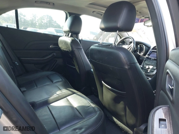 2015 Chevrolet Malibu LTZ with VIN 1G11F5SL0FF110827, listed as a IAAI auction lot 41932211 with 117,251 mi miles. Bid and sale history available at carsss.com. Image 8.