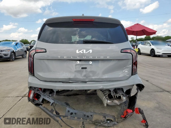 2024 Kia Telluride SX X-Line with VIN 5XYP5DGC0RG559059, listed as a Copart auction lot 64821515 with 15,839 mi miles and Salvage title. Bid and sale history available at DreamBid. Image 6.