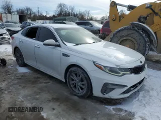 2020 Kia Optima LX with VIN 5XXGT4L3XLG434609, listed as a Copart auction lot 45548425 with 66,889 mi miles and Salvage Title. Bid and sale history available at carsss.com. Image 4.