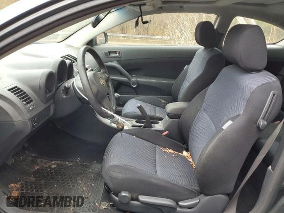 2005 Scion tC with VIN JTKDE177650005585, listed as a Copart auction lot 51747715 with 133,604 mi miles and Salvage Title. Bid and sale history available at carsss.com. Image 7.
